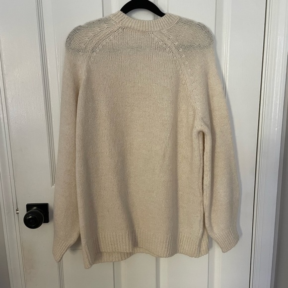 NWT MANGO sweater cream small - Picture 2 of 3